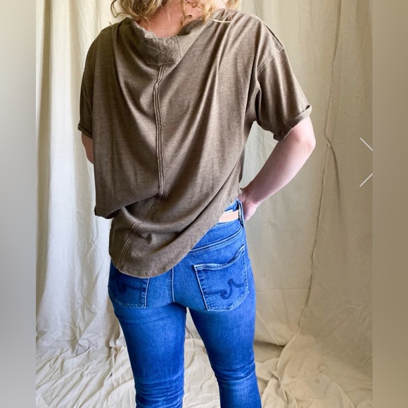 FREE PEOPLE CASSIE TEE SIZE S - Picture 3 of 11